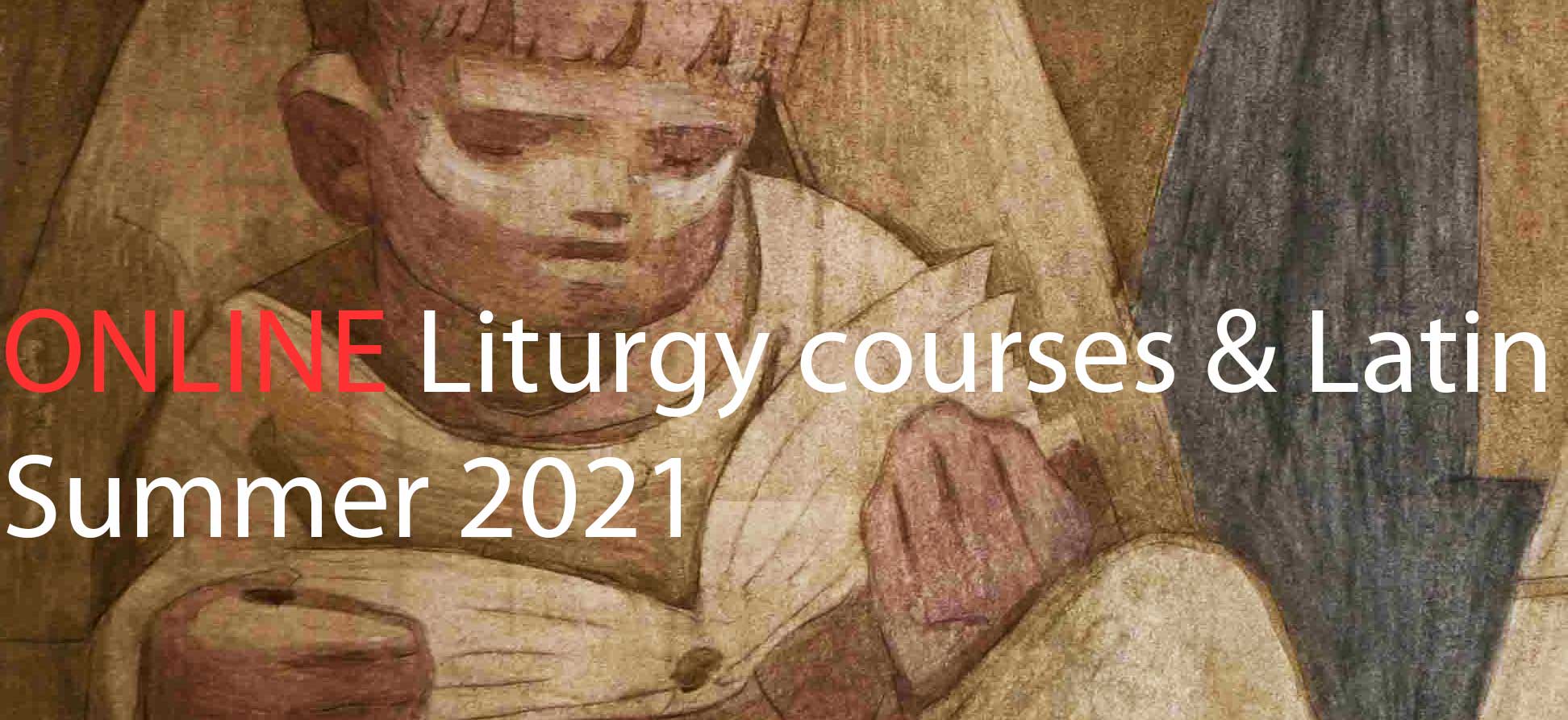 boy reading - Online Liturgy Courses & Latin Summer 2021